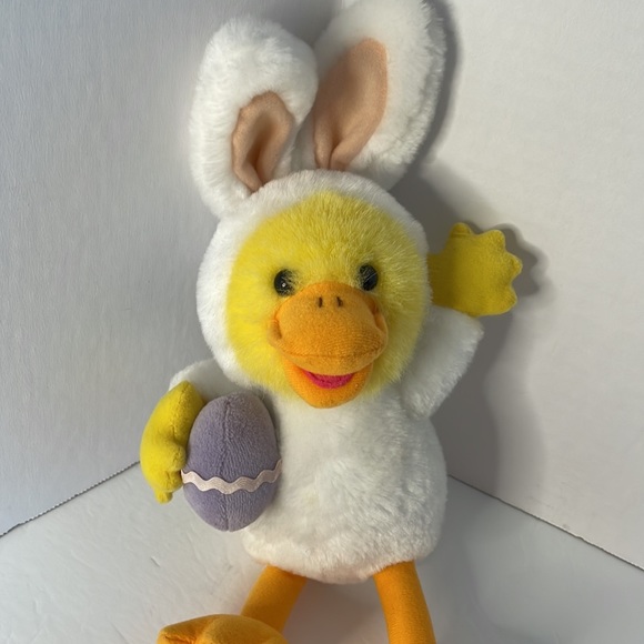 Suzy’s Zoo Witzy Duck dressed as the Easter Bunny by Gift Co. Inc 🎉HP🎉 - Picture 6 of 11